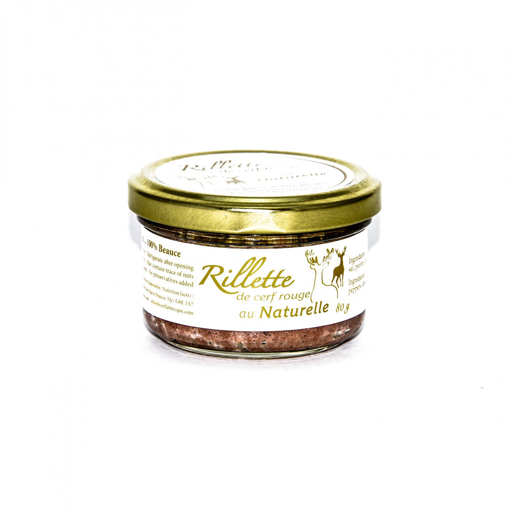 Rillette cerf rouge - Au naturelle